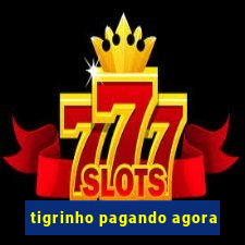 tigrinho pagando agora